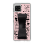 Slim Protection Case - STAND & RING RIBBON Black［ Rune Naito - RUNE Girl Retro & Modern - Pink ］