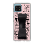 Slim Protection Case - STAND & RING RIBBON Black［ Rune Naito - RUNE Girl Retro & Modern - Pink ］