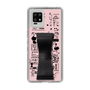 Slim Protection Case - STAND & RING RIBBON Black［ Rune Naito - RUNE Girl Retro & Modern - Pink ］