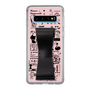Slim Protection Case - STAND & RING RIBBON Black［ Rune Naito - RUNE Girl Retro & Modern - Pink ］