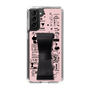Slim Protection Case - STAND & RING RIBBON Black［ Rune Naito - RUNE Girl Retro & Modern - Pink ］