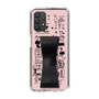 Slim Protection Case - STAND & RING RIBBON Black［ Rune Naito - RUNE Girl Retro & Modern - Pink ］