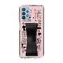 Slim Protection Case - STAND & RING RIBBON Black［ Rune Naito - RUNE Girl Retro & Modern - Pink ］