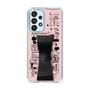 Slim Protection Case - STAND & RING RIBBON Black［ Rune Naito - RUNE Girl Retro & Modern - Pink ］