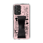 Slim Protection Case - STAND & RING RIBBON Black［ Rune Naito - RUNE Girl Retro & Modern - Pink ］