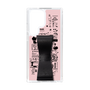 Slim Protection Case - STAND & RING RIBBON Black［ Rune Naito - RUNE Girl Retro & Modern - Pink ］