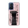Slim Protection Case - STAND & RING RIBBON Black［ Rune Naito - RUNE Girl Retro & Modern - Pink ］