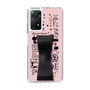 Slim Protection Case - STAND & RING RIBBON Black［ Rune Naito - RUNE Girl Retro & Modern - Pink ］