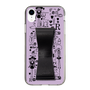 Slim Protection Case - STAND & RING RIBBON Black［ Rune Naito - RUNE Girl Retro & Modern - Purple ］