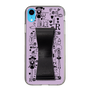 Slim Protection Case - STAND & RING RIBBON Black［ Rune Naito - RUNE Girl Retro & Modern - Purple ］