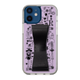 Slim Protection Case - STAND & RING RIBBON Black［ Rune Naito - RUNE Girl Retro & Modern - Purple ］