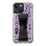 Slim Protection Case - STAND & RING RIBBON Black［ Rune Naito - RUNE Girl Retro & Modern - Purple ］