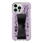 Slim Protection Case - STAND & RING RIBBON Black［ Rune Naito - RUNE Girl Retro & Modern - Purple ］