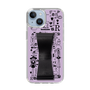 Slim Protection Case - STAND & RING RIBBON Black［ Rune Naito - RUNE Girl Retro & Modern - Purple ］
