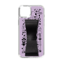 Slim Protection Case - STAND & RING RIBBON Black［ Rune Naito - RUNE Girl Retro & Modern - Purple ］