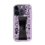 Slim Protection Case - STAND & RING RIBBON Black［ Rune Naito - RUNE Girl Retro & Modern - Purple ］