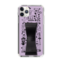 Slim Protection Case - STAND & RING RIBBON Black［ Rune Naito - RUNE Girl Retro & Modern - Purple ］