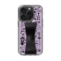 Slim Protection Case - STAND & RING RIBBON Black［ Rune Naito - RUNE Girl Retro & Modern - Purple ］