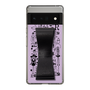 Slim Protection Case - STAND & RING RIBBON Black［ Rune Naito - RUNE Girl Retro & Modern - Purple ］