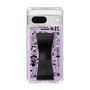 Slim Protection Case - STAND & RING RIBBON Black［ Rune Naito - RUNE Girl Retro & Modern - Purple ］