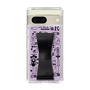 Slim Protection Case - STAND & RING RIBBON Black［ Rune Naito - RUNE Girl Retro & Modern - Purple ］