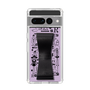 Slim Protection Case - STAND & RING RIBBON Black［ Rune Naito - RUNE Girl Retro & Modern - Purple ］
