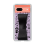 Slim Protection Case - STAND & RING RIBBON Black［ Rune Naito - RUNE Girl Retro & Modern - Purple ］