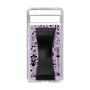 Slim Protection Case - STAND & RING RIBBON Black［ Rune Naito - RUNE Girl Retro & Modern - Purple ］