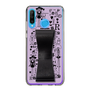 Slim Protection Case - STAND & RING RIBBON Black［ Rune Naito - RUNE Girl Retro & Modern - Purple ］