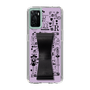 Slim Protection Case - STAND & RING RIBBON Black［ Rune Naito - RUNE Girl Retro & Modern - Purple ］