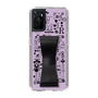 Slim Protection Case - STAND & RING RIBBON Black［ Rune Naito - RUNE Girl Retro & Modern - Purple ］
