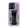 Slim Protection Case - STAND & RING RIBBON Black［ Rune Naito - RUNE Girl Retro & Modern - Purple ］