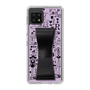 Slim Protection Case - STAND & RING RIBBON Black［ Rune Naito - RUNE Girl Retro & Modern - Purple ］