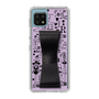 Slim Protection Case - STAND & RING RIBBON Black［ Rune Naito - RUNE Girl Retro & Modern - Purple ］