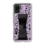Slim Protection Case - STAND & RING RIBBON Black［ Rune Naito - RUNE Girl Retro & Modern - Purple ］