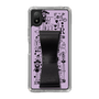 Slim Protection Case - STAND & RING RIBBON Black［ Rune Naito - RUNE Girl Retro & Modern - Purple ］
