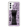 Slim Protection Case - STAND & RING RIBBON Black［ Rune Naito - RUNE Girl Retro & Modern - Purple ］
