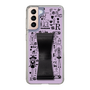 Slim Protection Case - STAND & RING RIBBON Black［ Rune Naito - RUNE Girl Retro & Modern - Purple ］