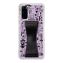 Slim Protection Case - STAND & RING RIBBON Black［ Rune Naito - RUNE Girl Retro & Modern - Purple ］