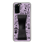 Slim Protection Case - STAND & RING RIBBON Black［ Rune Naito - RUNE Girl Retro & Modern - Purple ］