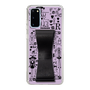 Slim Protection Case - STAND & RING RIBBON Black［ Rune Naito - RUNE Girl Retro & Modern - Purple ］