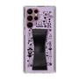 Slim Protection Case - STAND & RING RIBBON Black［ Rune Naito - RUNE Girl Retro & Modern - Purple ］