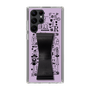 Slim Protection Case - STAND & RING RIBBON Black［ Rune Naito - RUNE Girl Retro & Modern - Purple ］