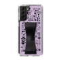 Slim Protection Case - STAND & RING RIBBON Black［ Rune Naito - RUNE Girl Retro & Modern - Purple ］