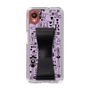 Slim Protection Case - STAND & RING RIBBON Black［ Rune Naito - RUNE Girl Retro & Modern - Purple ］
