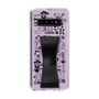 Slim Protection Case - STAND & RING RIBBON Black［ Rune Naito - RUNE Girl Retro & Modern - Purple ］