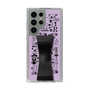 Slim Protection Case - STAND & RING RIBBON Black［ Rune Naito - RUNE Girl Retro & Modern - Purple ］