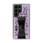 Slim Protection Case - STAND & RING RIBBON Black［ Rune Naito - RUNE Girl Retro & Modern - Purple ］