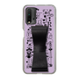 Slim Protection Case - STAND & RING RIBBON Black［ Rune Naito - RUNE Girl Retro & Modern - Purple ］