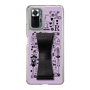Slim Protection Case - STAND & RING RIBBON Black［ Rune Naito - RUNE Girl Retro & Modern - Purple ］